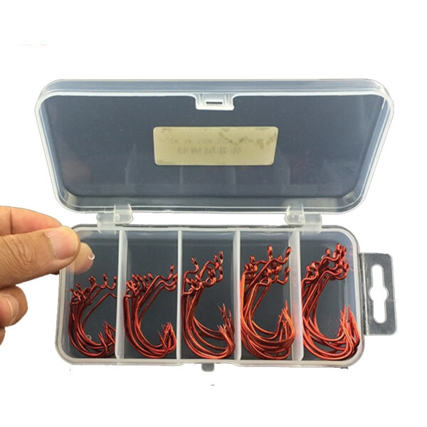 Fishing Hooks Set with Storage Case - Image 3