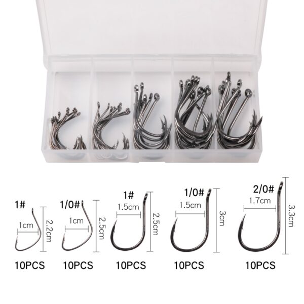 Fishing Hooks Set with Storage Case - Image 5