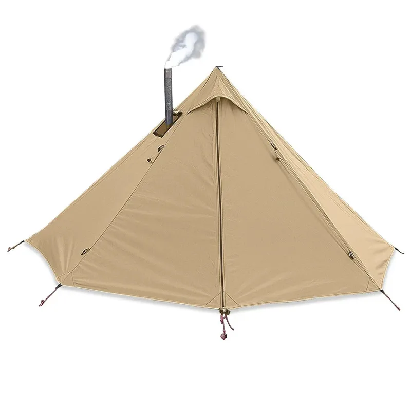 Khaki tent fly set