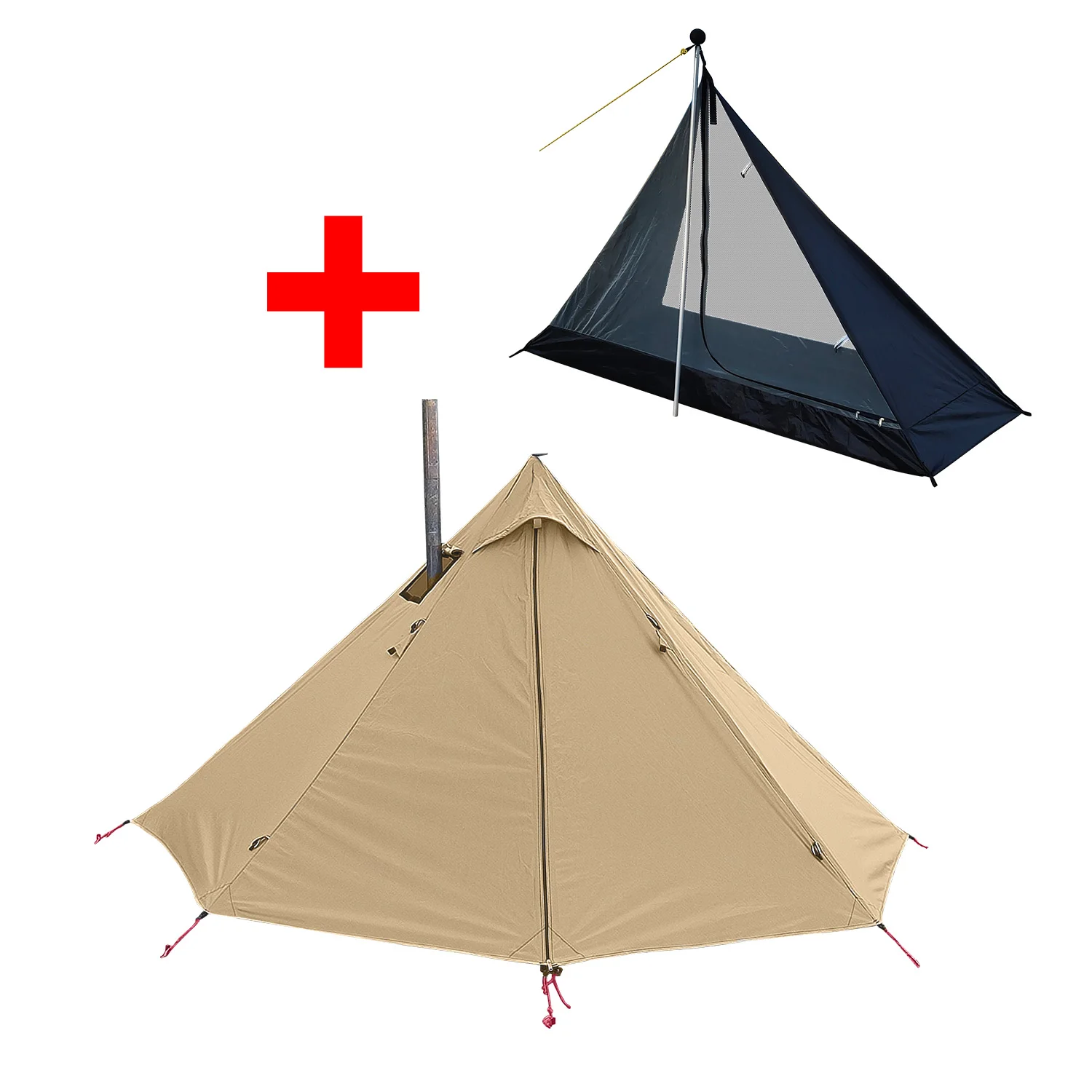 Khaki tent full set